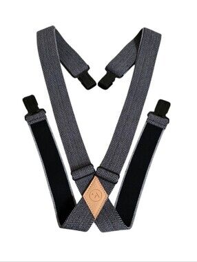 Arcade Jessup Hiking Suspenders Grey/Black Chevron